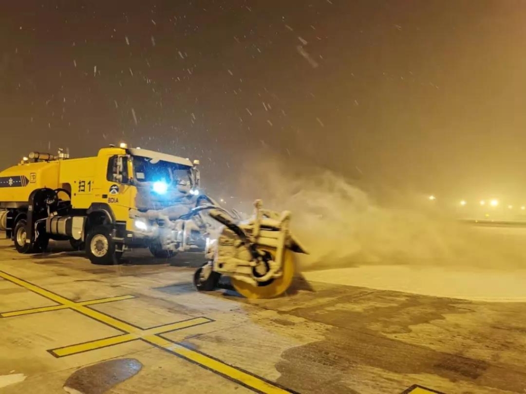 山河智能助力地溫融雪黑科技